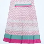 Pink Chevron With Lacing and Panels