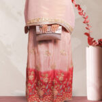 Pink Ombre Rida  - Grace in Every Thread