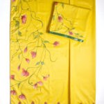 Mango yellow side pattern painting