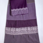 Signature georgette purple
