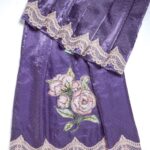 Lavendar Crystal with Patch work Rida