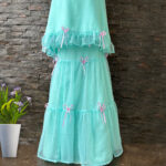 Pinteresty Blue with pink bows