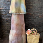 Crushed ombre fenti silk