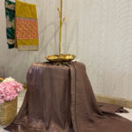 Brown Crushed Crystal 2.0 with Black Lace