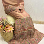 The Sahiba Edit - ROSE GOLD FULLY WORKED RIDA