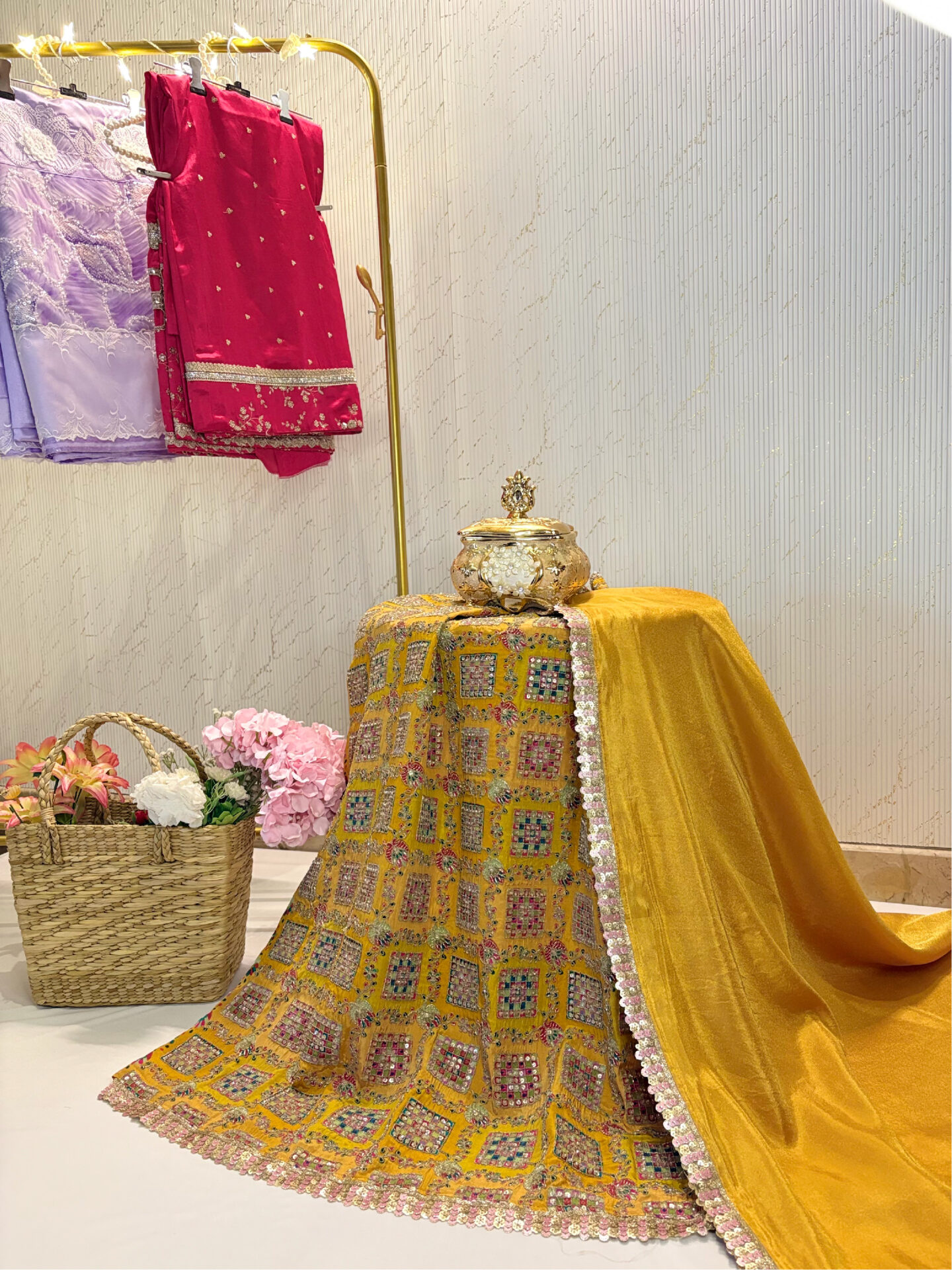 jamali mmustard-01 Mustard Fully Worked Rida - Image 1