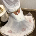 The Sahiba Edit -The White Organza Lotus Rida