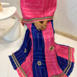The Sahiba Edit - Hot Pink Bandhej Rida