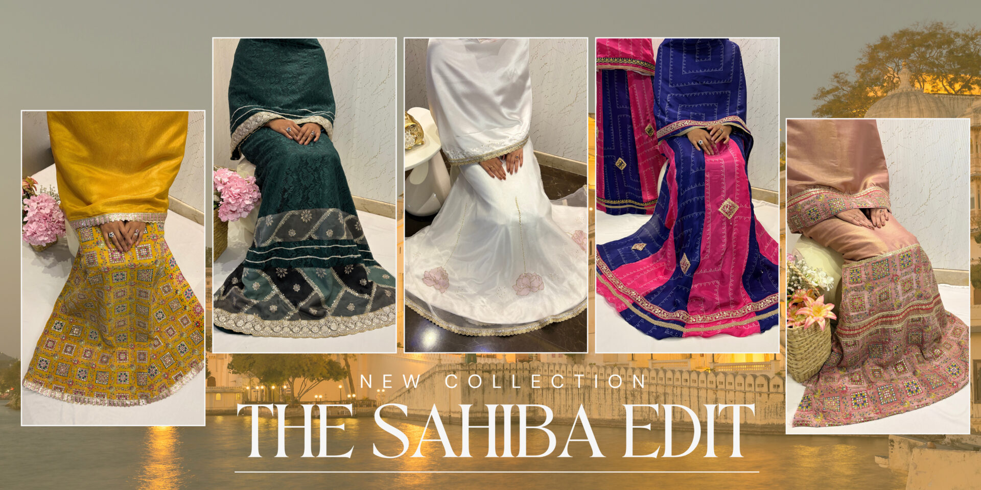 Black White Minimalist Feminine Fashion Brand Promotion Photo Collage Banner (1)