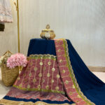 Royal Blue with pink Panel