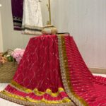 Red Chinon Bridal Rida