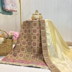 Cream Multi colour rajasthani style