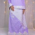 Lilac Vertical Pattern