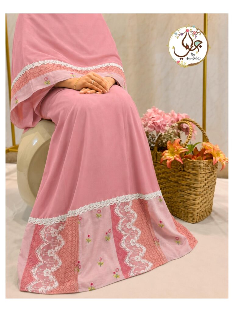 Blush Botanica Pattern Panel Semi Bhari Rida
