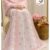 Blush Botanica Coordinated Lace Panel Rida