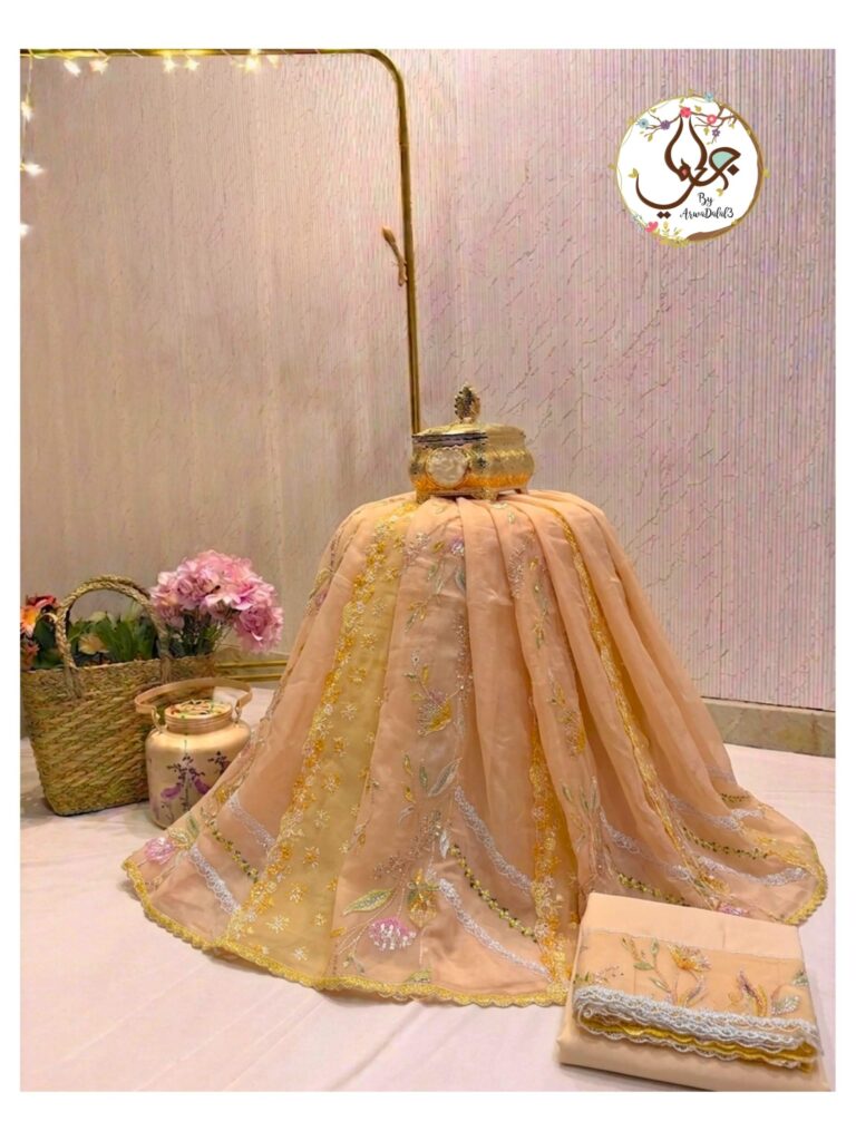 Peach Panelled Beltwork Rida