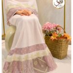 Textured Traditions Cream & Mauve Handworked Panel Rida