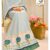 Textured Traditions Floral Cross-Stitch Panel Rida
