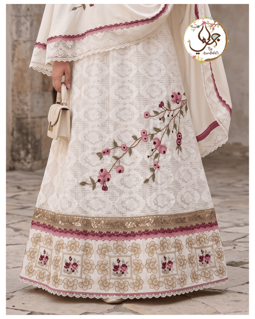 Ivory Bloom Artisan Rida