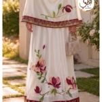 Painted organza Magnolia rida