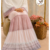 Blush Pink & White Tiered Rida