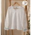 The White Floral Net Top (size 38)